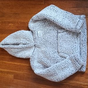 Girls Abercrombie Kids Sherpa Hoodie